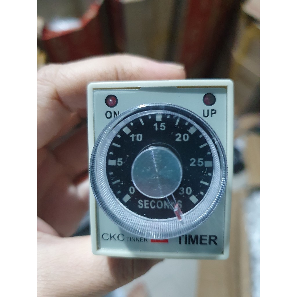 Rơle thời gian CKC TINER 10s, 30s, 60s, 10M, 30M, 60M AH3-3 220v