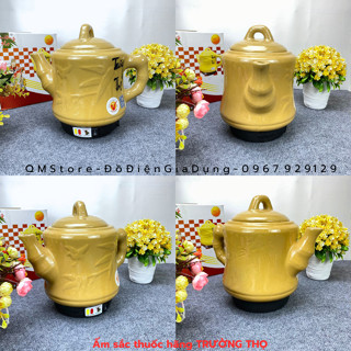 Ấm sắc thuốc trường thọ ba ks2086 chính hãng , ấm sắc thuốc bắc trường thọ đạt tiêu chuẩn qm store