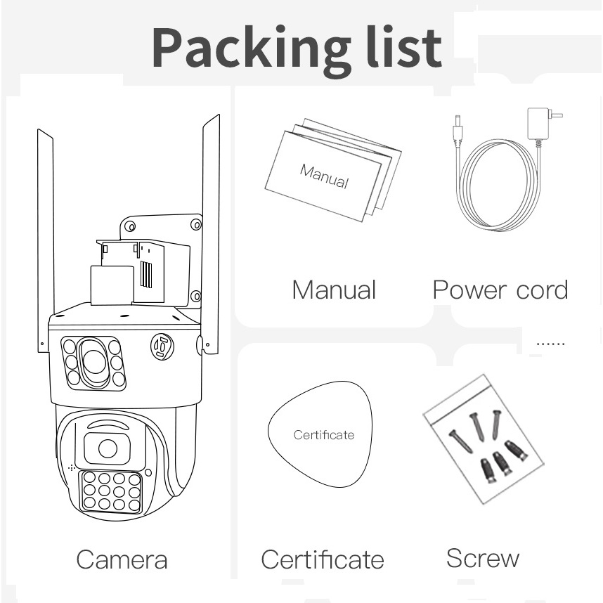 Camera ngoài trời AF663DR  1080P, Vstarcam