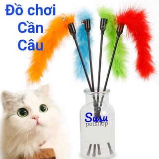 Đồ chơi cần câu cho mèo - CattyMan Nhật