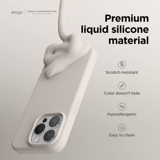 Ốp lưng Elago Silicone iPhone 15 Pro 15 Promax