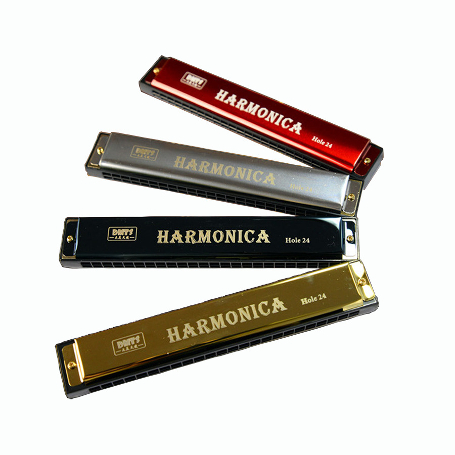 KÈN HARMONICA 24 LỖ CAO CẤP CHO BẠN MỚI TẬP CHƠI- ÂM VANG HAY