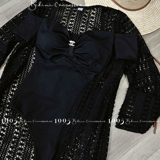 Bikini liền thân trễ vai sang chảnh ( Ảnh Thật )