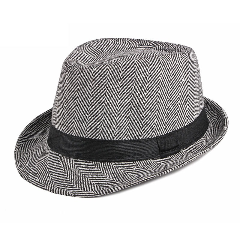 Mũ Phớt Nam Trung Niên Vành Nhỏ, Nón Fedora Nỉ MP057