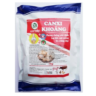 1kg canxi khoáng phòng chống yếu chân, bại liệt