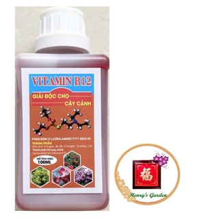 Phân bón vitamin b12 giải độc cho cây cảnh - #100a# 100ml