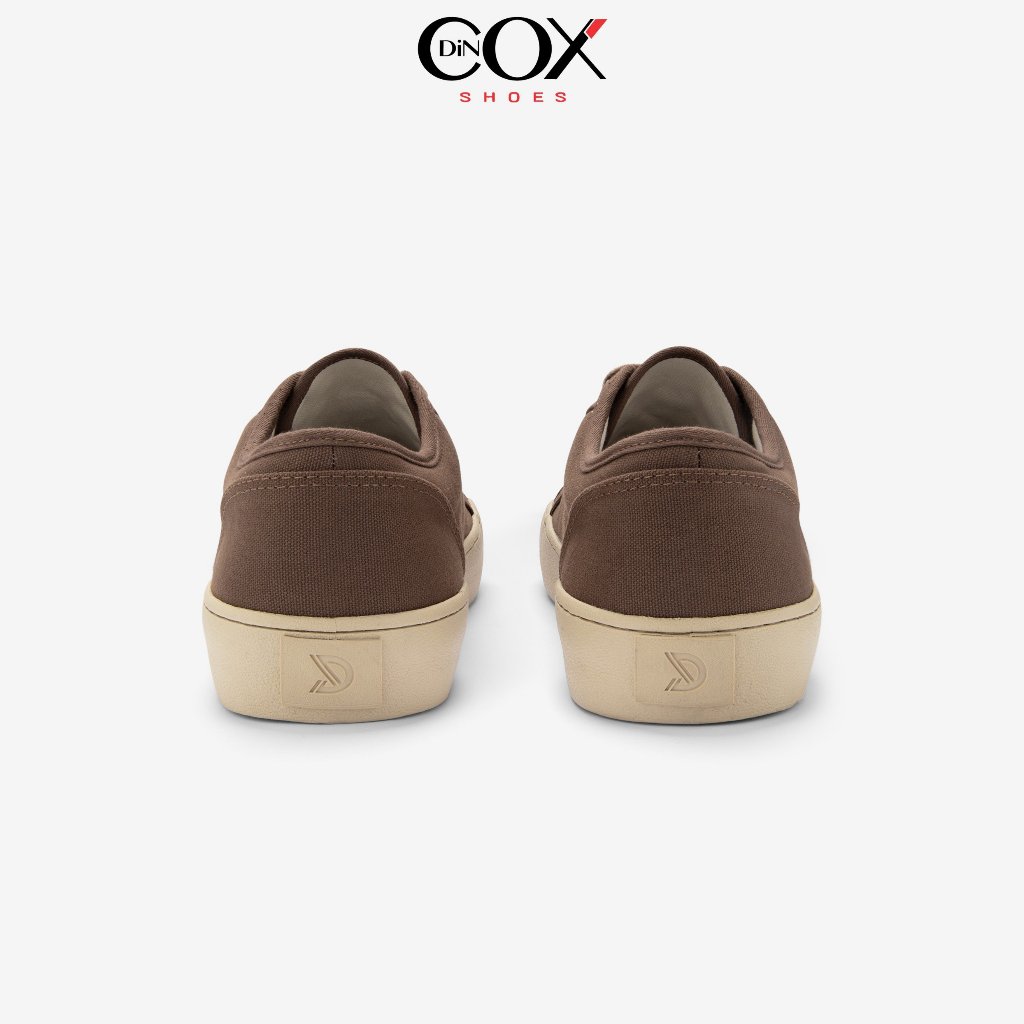 Giày Sneaker Nam/Nữ Canvas DINCOX Since 1996 E18 Chocolate