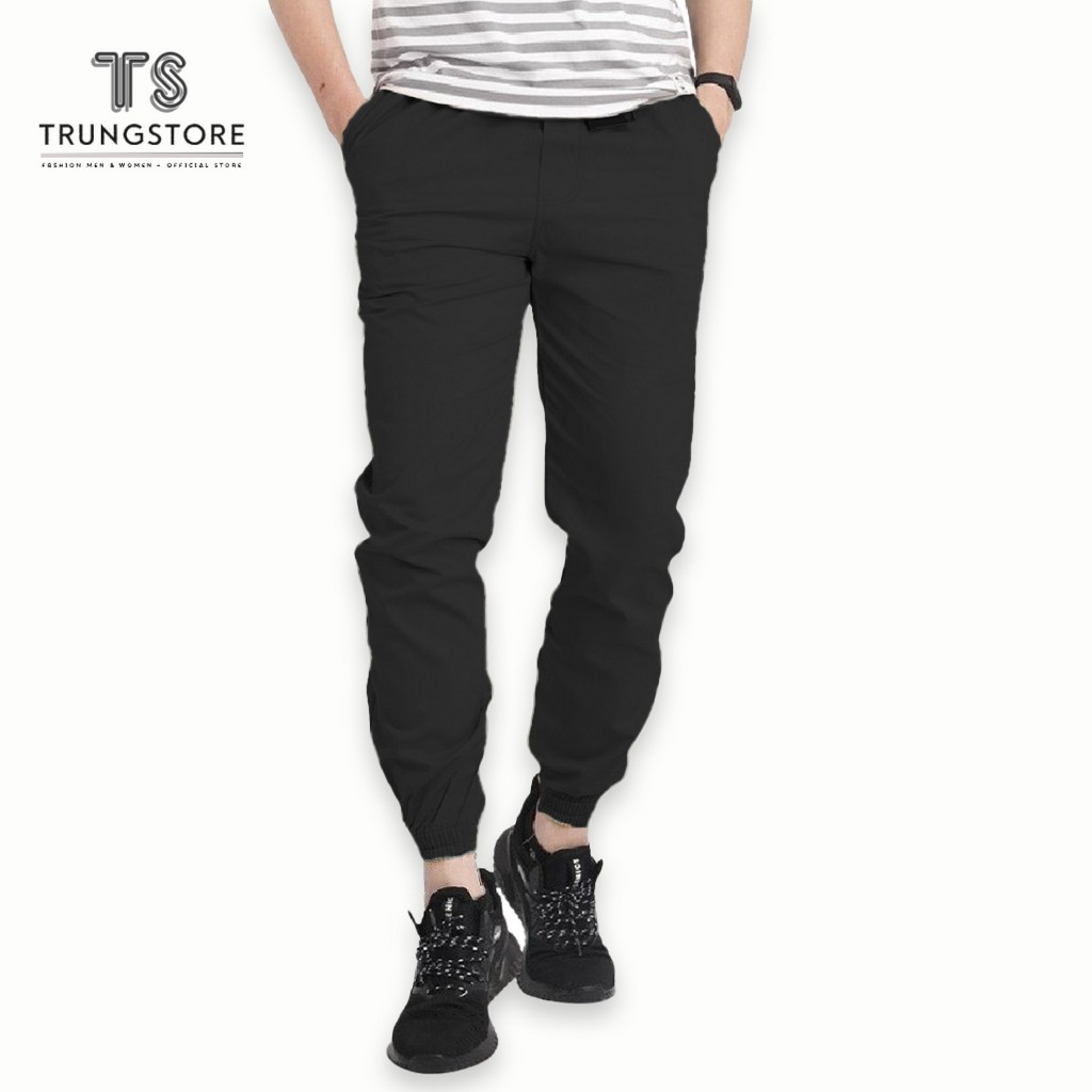 Quần Jogger Kaki Hàn Quốc TrungStore - Thiết Kế Trẻ Trung, Năng Động, Thoải Mái, Thoáng Mát Phù Hợp Mọi Lứa Tuổi