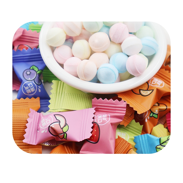 Kẹo Ngậm Trái Cây Mix 12 Vị Thơm miệng mát lạnh, bổ sung Vitamin C gói 100, 200g, 300g