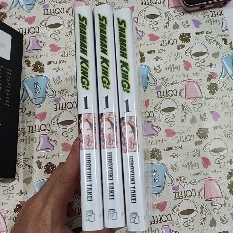 Shaman king tập 1 nguyên seal có ố vàng nhẹ  NXB Trẻ