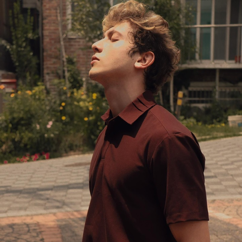 Áo sơ mi nam cổ trụ vải dày  - Thanh lý vnxk