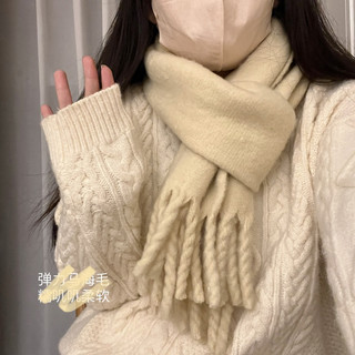 Khăn len siêu mềm mịn màu pastel đáng yêu phong cách hàn quốc