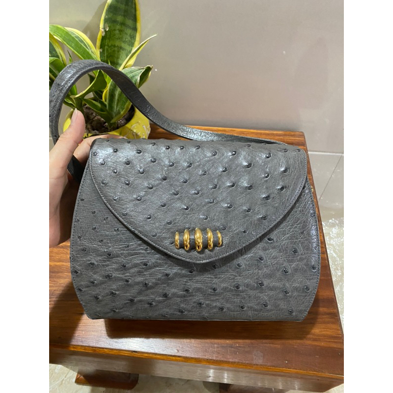 Túi Hiệu tuyển chọn da đà điểu Vip