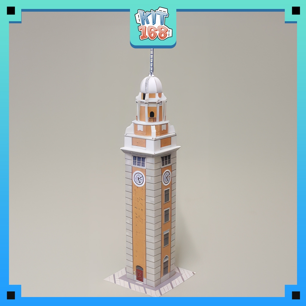 Mô hình giấy kiến trúc Clock Tower (Tháp đồng hồ) - Anh