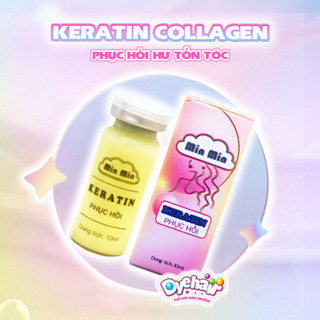  Dưỡng tóc KERATIN COLLAGEN hỗ trợ tóc hạn chế khô sơ hư tổn. Giảm xót khi nhuộm tóc DYEHAIR 