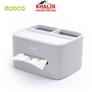 Hộp đựng khăn giấy đa năng Ecoco E1602 chính hãng