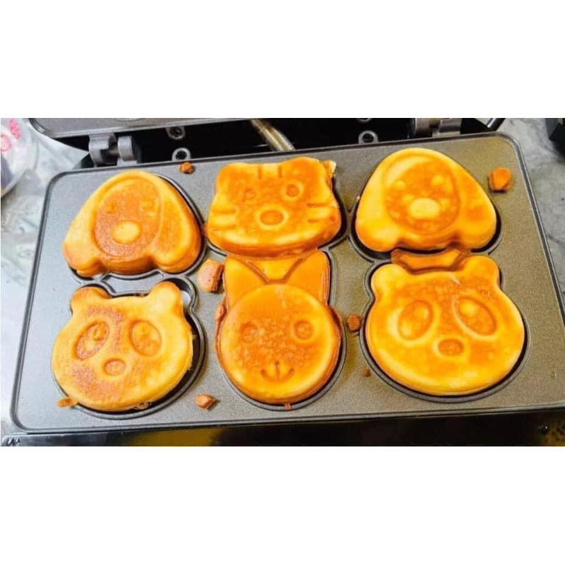 MÁY KẸP BÁNH 6 Ô CÁC HÌNH CON THÚ SOKANY