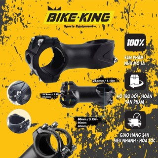 Pô Tăng Nhôm 4 Ốc Cho Xe Đạp Thể Thao - Đường Kính Gắn Ghi Đông 31.8mm & 25.4mm PT