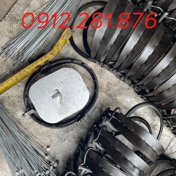 Cạm bẫy thú tặng lẫy gắn bàn tôn loại cạm 14cm hàng đẹp