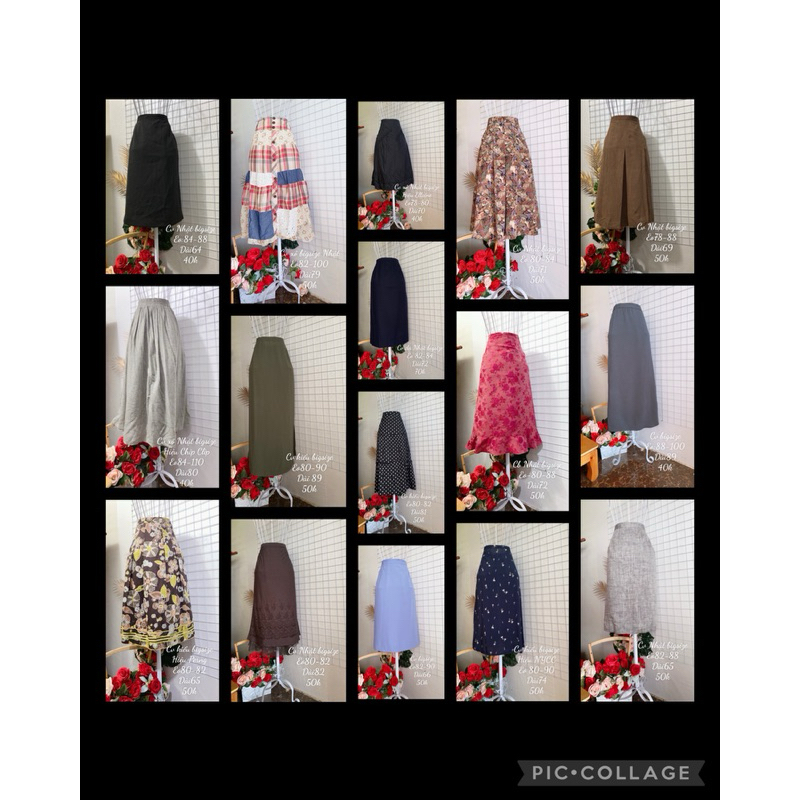 Chân váy bigsize kiểu