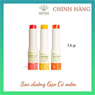 Son Dưỡng Gạo Cỏ Mềm Giảm Thâm Môi An Toàn Cỏ Mềm HomeLab Thỏi 3,6g