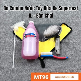 Bộ combo nước tẩy rửa gầm xe, lốc máy, dàn chân superfast