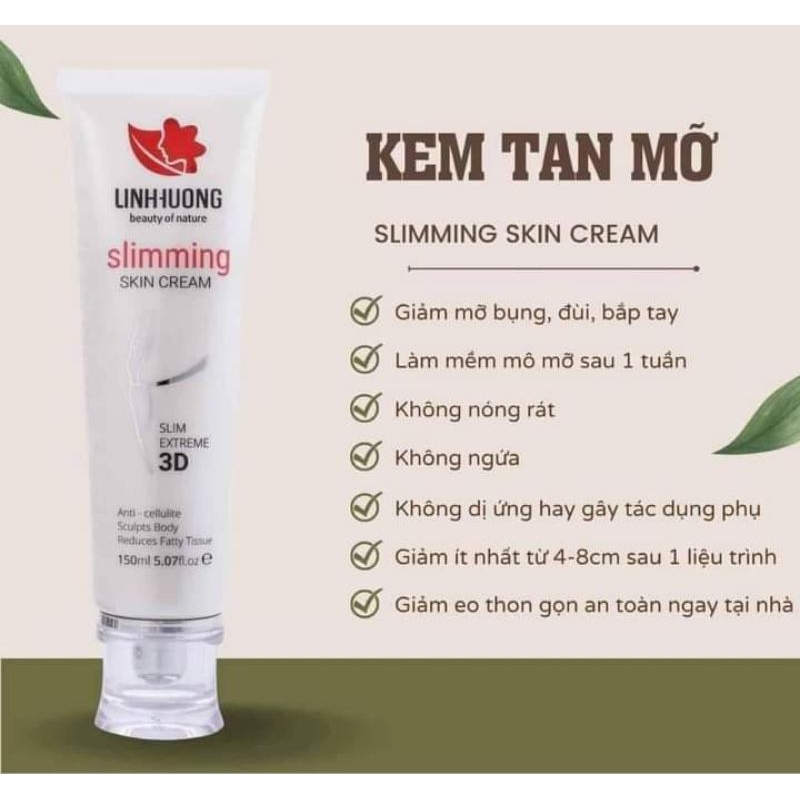 Tan Mỡ 3D Linh Hương ( Tặng Thước Dây )