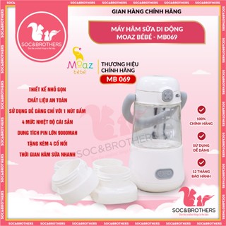MÁY HÂM SỮA DI ĐỘNG KHÔNG DÂY MOAZ BÉBÉ MB041 / MB069 - CHÍNH HÃNG