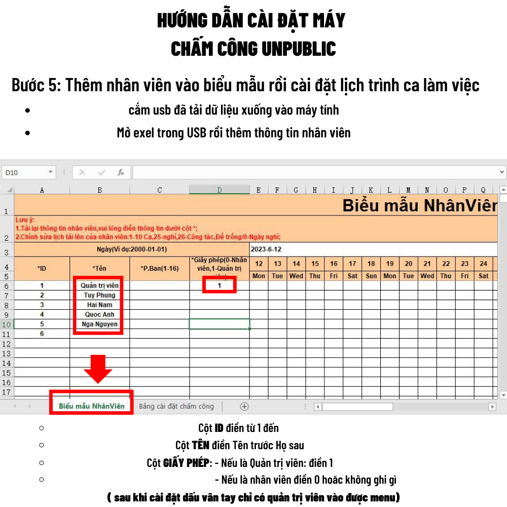 Máy Chấm Công Vân Tay - Hỗ Trợ Mẫu Tự Động Tính Lương Ngày  Giờ