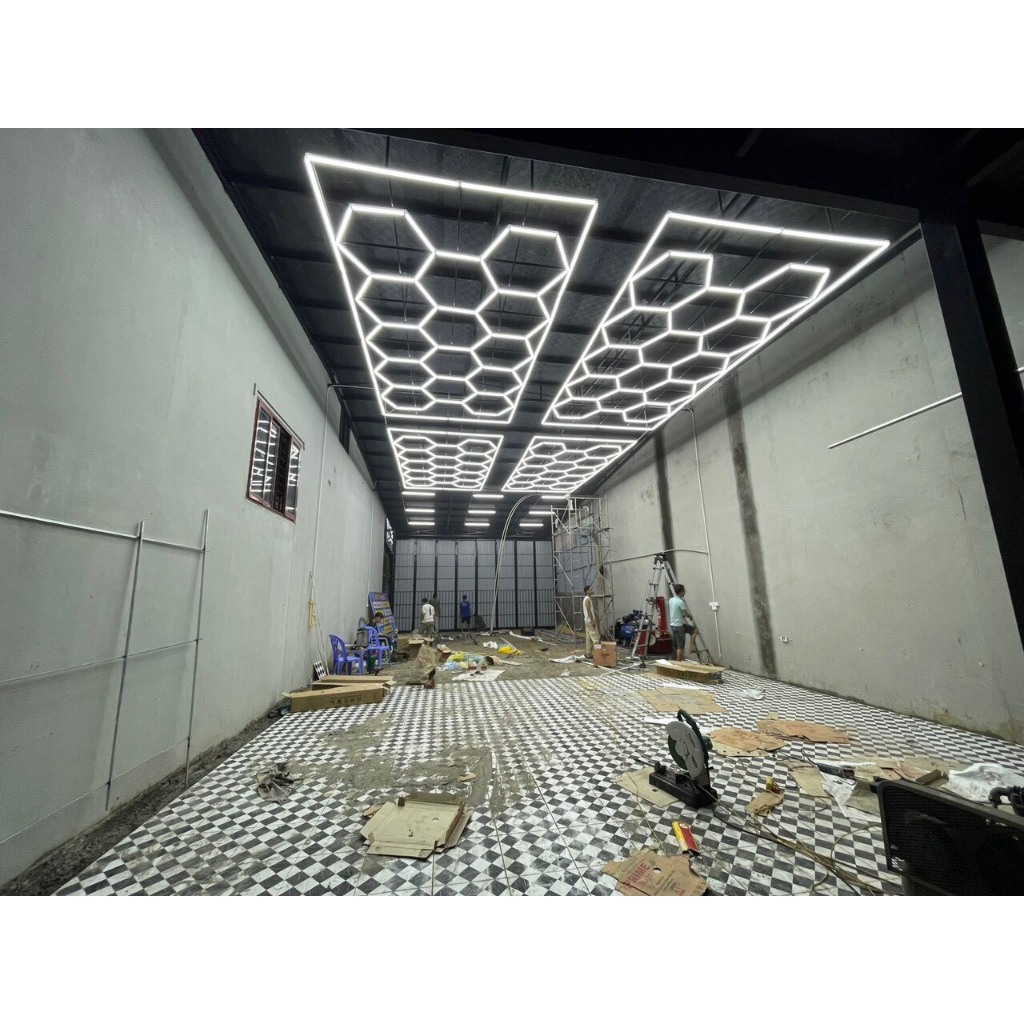 ( Giá Sốc ) ĐÈN TỔ ONG GARAGE CHĂM SÓC XE Ô TÔ