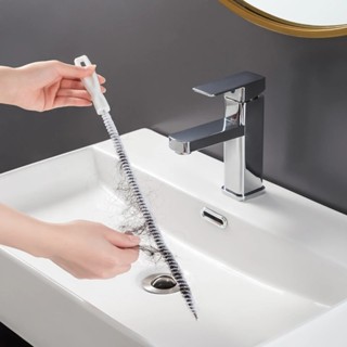 Cây Thông Tắc CƯỚC SỢI XOẮN Ngăn Nghẹt Cống, Bồn Cầu, Bồn Rửa Chén, Lavabo,...Dài 45cm - Cây Móc Rác, Tóc