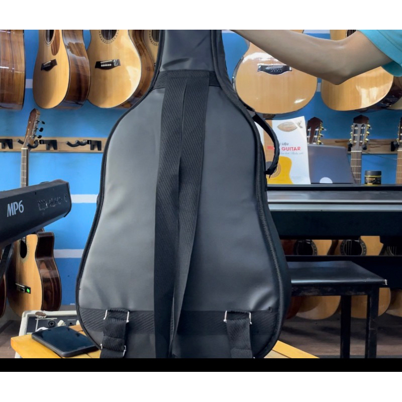 Bao đàn guitar cho guitar mini 3/4. Bao da 3 lớp.