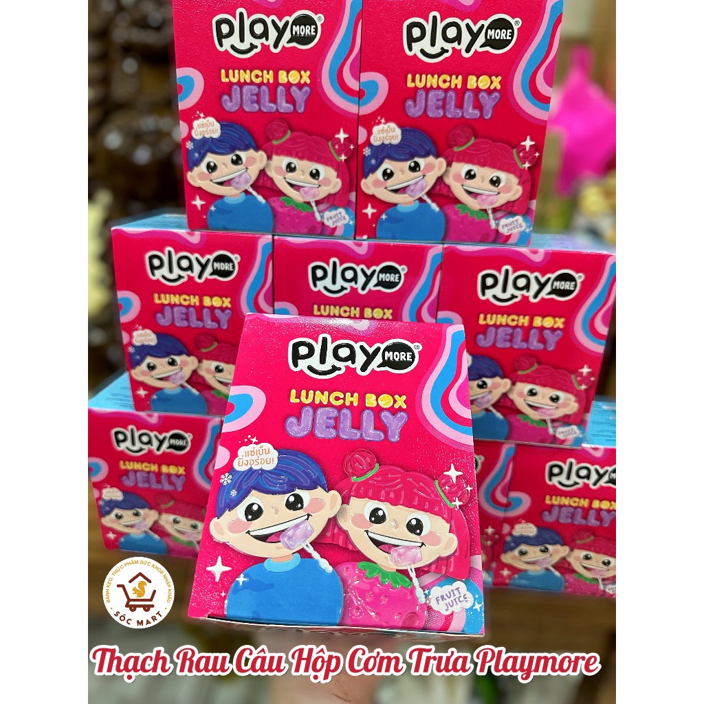 DATE 20/02/2024⚡ LỐC 8 HỘP NHỎ MIX 2 VỊ  ⚡ Thạch Rau Câu Hộp Cơm Trưa Playmore Thái Lan ⚡ DỄ THƯƠNG ⚡ SIÊU HOT ⚡