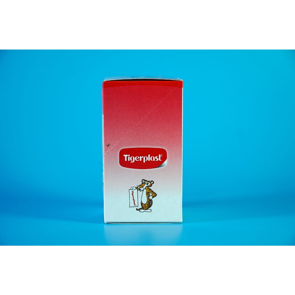 Băng cá nhân vết thương nhỏ Tigerplast Zoo Party - Hộp 8 miếng 19mm