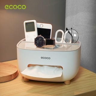 Hộp đựng khăn giấy để bàn Ecoco E2009 đa năng cao cấp (đủ màu lựa chọn)