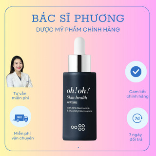 Serum oh!oh! tinh chất dưỡng sáng da 20% niacinamide & 2% acetyl glucosamine 30ml