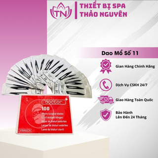 Da số 11 - dao chích mụn hộp 100 cái