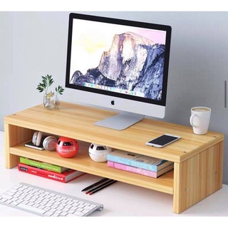 Kệ máy tính để bàn gỗ MDF - Kệ sách mini để bàn