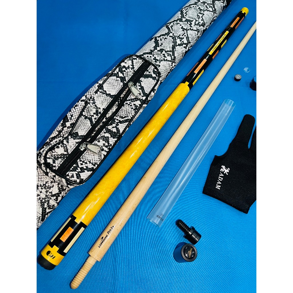 Cơ bida líp Longoni Pro 2 đã thay phíp Adam và đầu R ( tặng kèm combo ở phần mô tả sản phẩm)