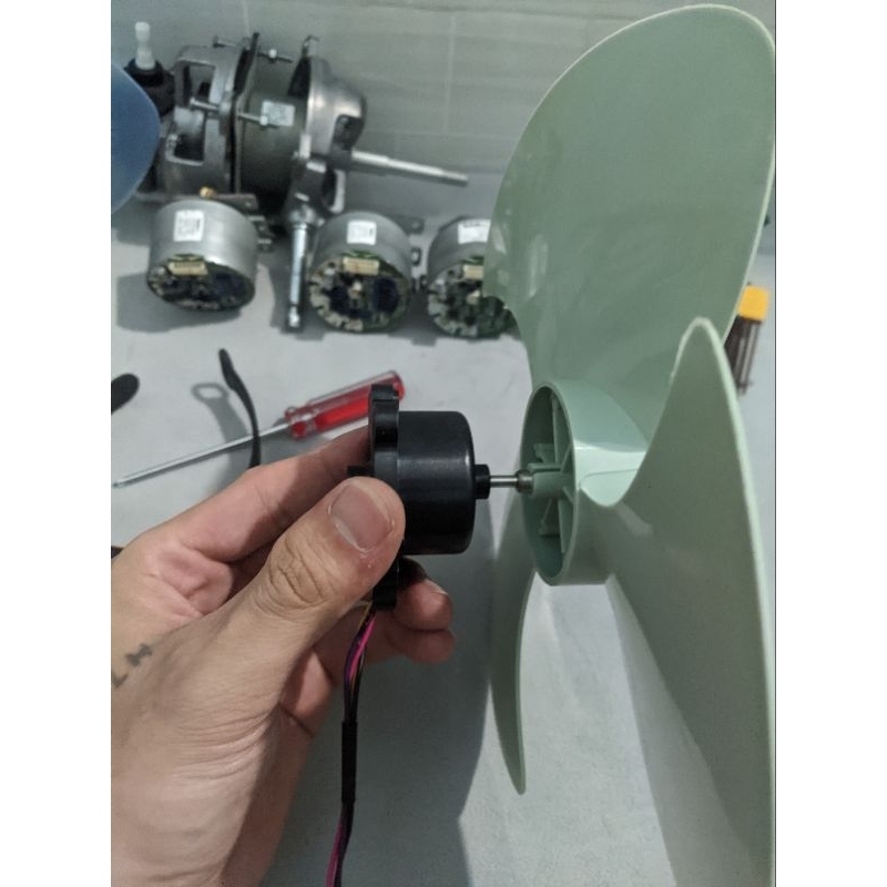 COMBO motor nidec 12V1A - Mạch PWM - Cánh senko B2