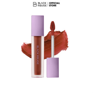 Cam kết chính hãng - Son kem lì Blackrouge A12 màu đỏ nâu gạch lì min lâu trôi
