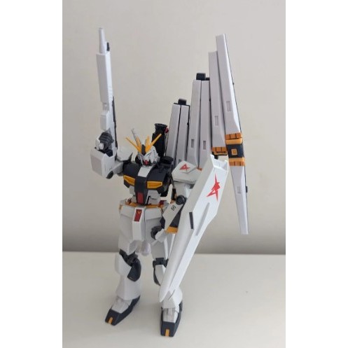 Mô Hình Lắp Ráp Entry Grade EG Rx-93 V Fighter Nu Gundam Tặng Bộ Fin Funnel Wing Effect