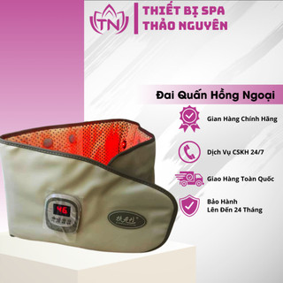 Đai Quấn Nóng Rung Kết Hợp Đèn Hồng Ngoại Cao Cấp