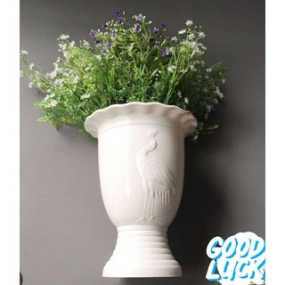 chậu ly cò chân đế cao size lớn 22x29cm