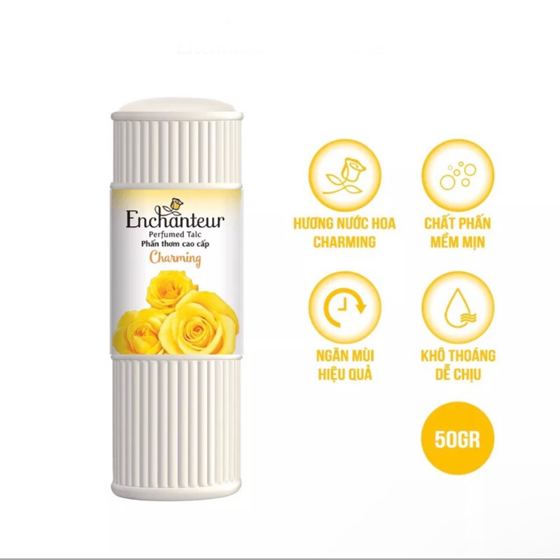 Phấn Thơm Enchanteur 50g