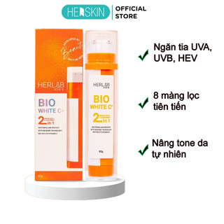 Kem chống nắng phổ rộng HerLab Bio White C+ Her Skin 60g
