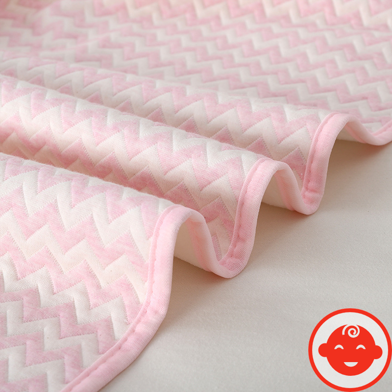 Tấm lót chống thấm 4 lớp LƯỢN SÓNG CAO CẤP dành cho bé sơ sinh mềm mại siêu thấm 70x50cm L06