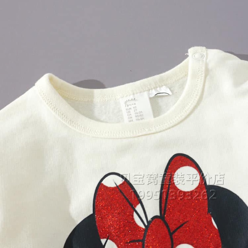 Váy nỉ chân voan Minmie H&M sz 4-24M form to