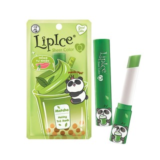 Son Dưỡng Môi LipIce Sheer Color Q Matcha trà xanh