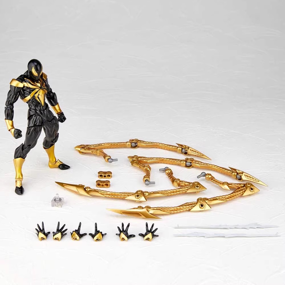 Đọc kỹ trước khi mua -  Mô hình Yamaguchi Marvel Iron Spider Man - Kaiyodo Revoltech